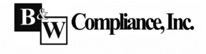b and w compliance logo